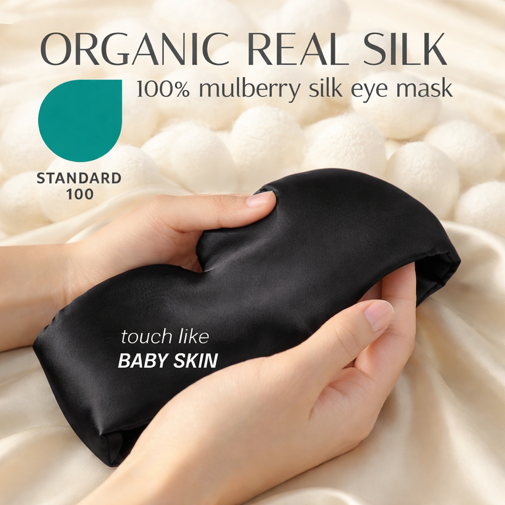 Cloud Soft Luxury Mulberry Silk Sleep Mask