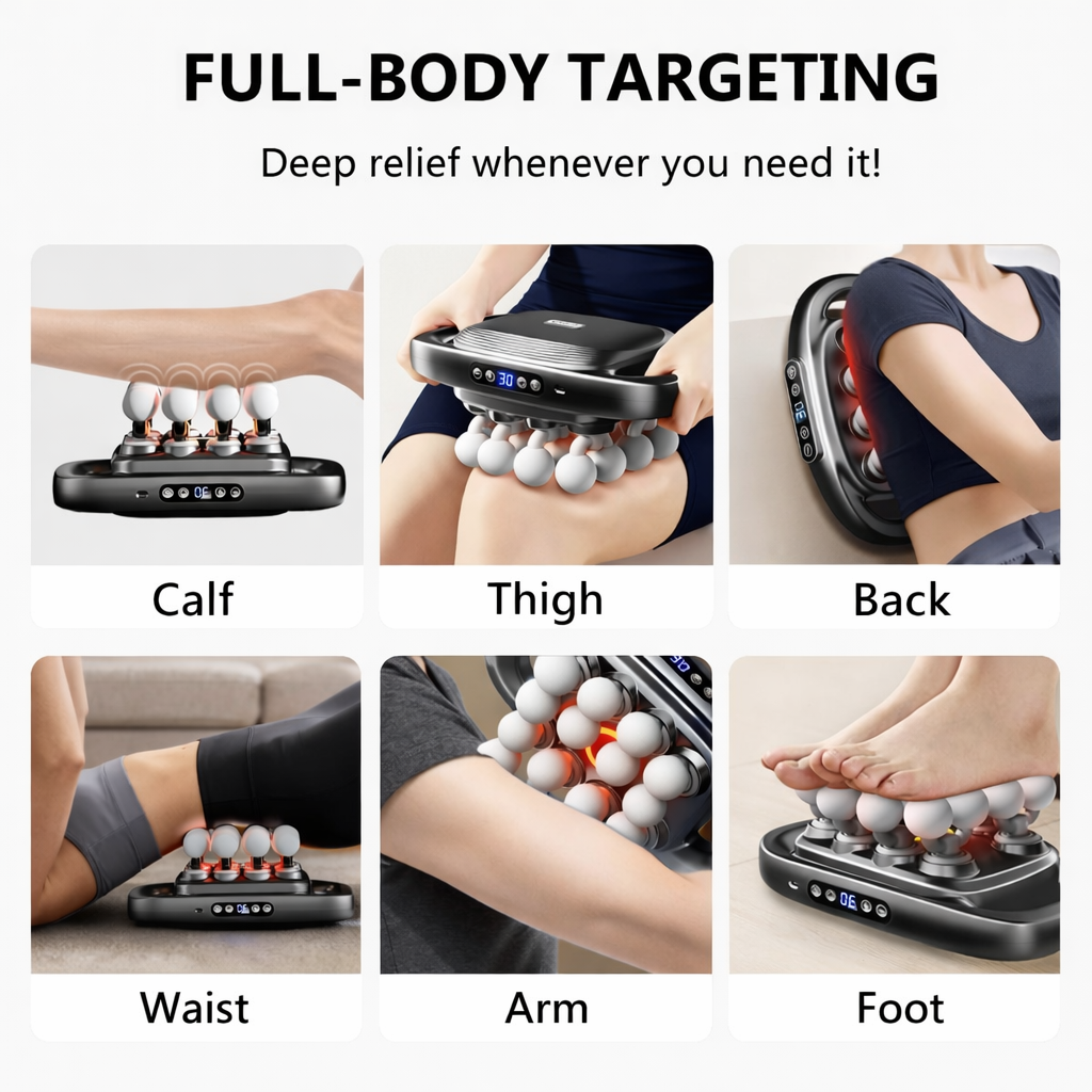 PulsePro X™ – 16-in-1 Deep Tissue Massager