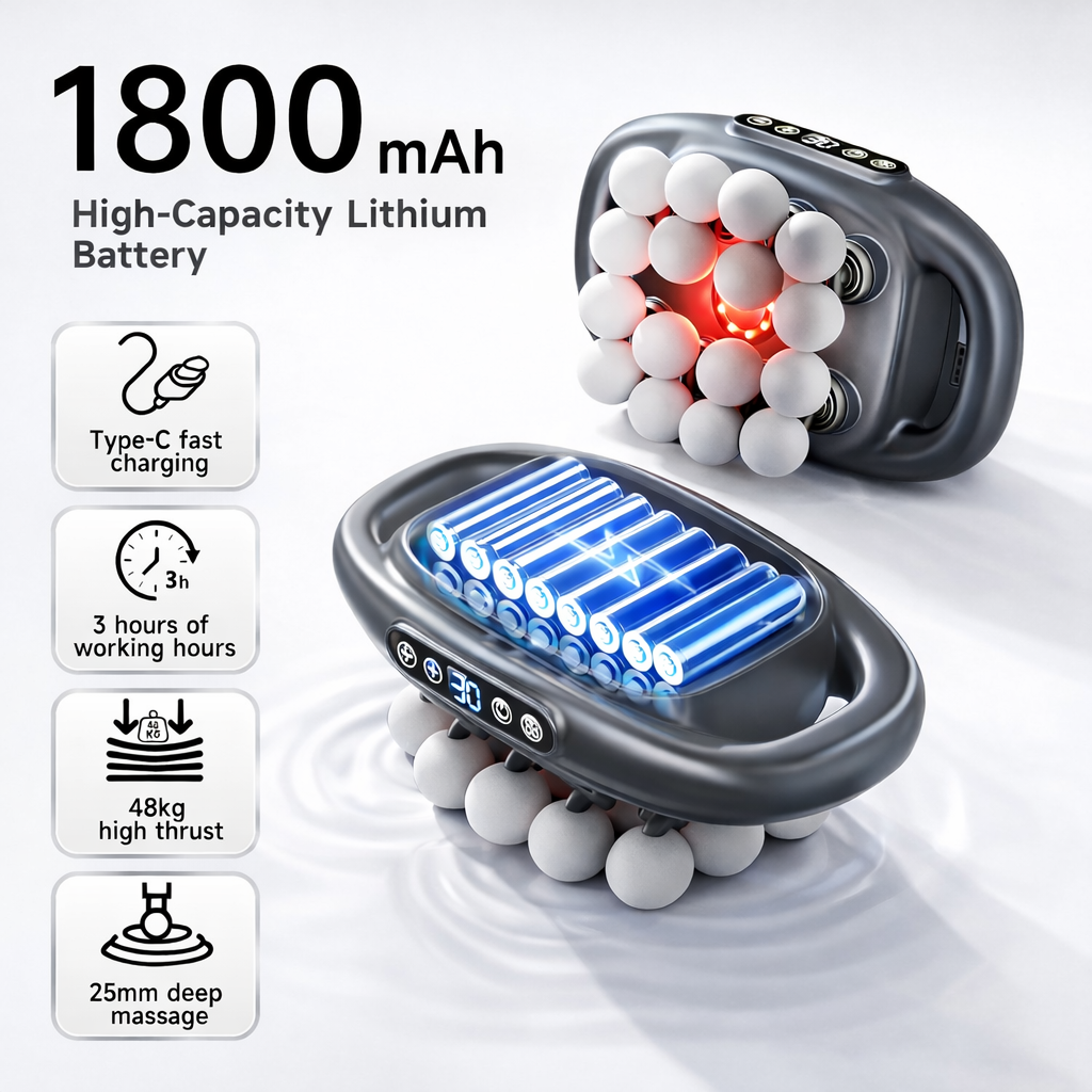 PulsePro X™ – 16-in-1 Deep Tissue Massager